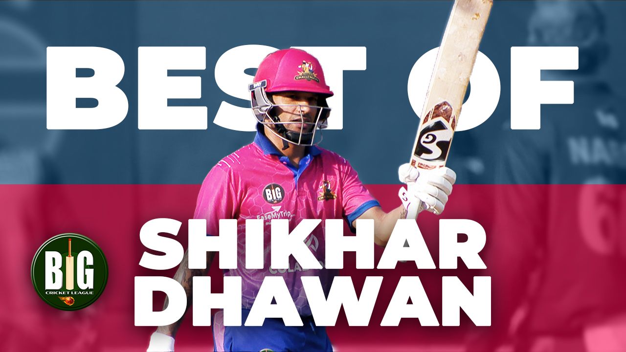 Gabbar ka Ghamasan | Best of Shikhar Dhawan | Big Cricket League Season 1
